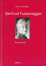 Bibliographie Helmut Salfinger